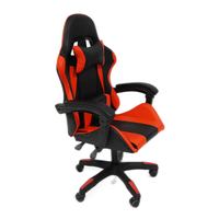 Chaise de Gaming PC Racing Pliable et Mobile à Prix Abordable, Pivotante à 360°, Réglable en Hauteur, Colorée, avec Fonction Massage