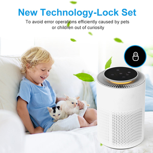 <span class=keywords><strong>Purificateur</strong></span> <span class=keywords><strong>d</strong></span>'<span class=keywords><strong>air</strong></span> ultra-silencieux et économe en énergie <span class=keywords><strong>pour</strong></span> les personnes souffrant <span class=keywords><strong>d</strong></span>'allergies, filtre <span class=keywords><strong>HEPA</strong></span> éliminant 99,97 % des contaminants. - Product Image 5