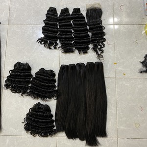 Extensiones de cabello humano virgen con cutícula, mechones de pelo virgen de 8-32 pulgadas, calidad superior, venta al por mayor - Product Image 6