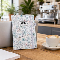 Carnet de planification A5 personnalisé haut de gamme 2027, idéal pour les accords professionnels et la planification quotidienne – Meilleures ventes