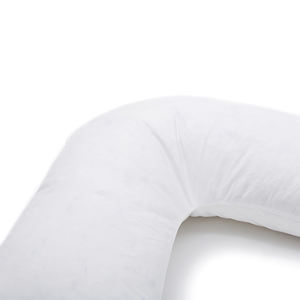 <strong>V</strong> <strong>Shaped</strong> <strong>Pillow</strong> Nursing Maternity Back Support Pregnancy <strong>Pillow</strong> White Duck Feather Filling - Product Image 3