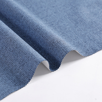 Tissu de rideau en polyester de luxe aspect lin, vente en gros d'usine, textile de maison pour hôtel et bureau, commande en gros