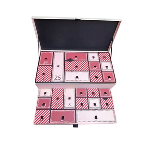 2024 Nouveau Calendrier <span class=keywords><strong>de</strong></span> l'Avent Cosmétique Maquillage Coffrets Cadeaux pour <span class=keywords><strong>Femme</strong></span> Calendrier <span class=keywords><strong>de</strong></span> l'Avent <span class=keywords><strong>Beauté</strong></span> <span class=keywords><strong>de</strong></span> Noël Boîtes Vides 24 Jours - Product Image 2