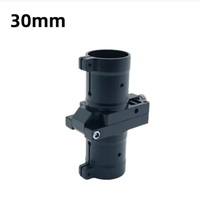 Clip de fixation de bras en tube de carbone à joint pliable horizontal D20mm 25mm 30mm pour drone agricole quadricoptère protection des plantes UAV