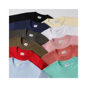 Custom Oversize Men's T-Shirts High Quality Streetwear Fashion Style Heavyweight Eco-Friendly Long Printed Blanks Casual Opp <b>Bag</b> - Product Image 1