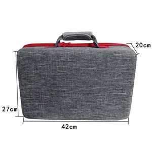 For <strong>PS5</strong> Storage <strong>Bag</strong> Handle Carry Case Shockproof Hard Pouch Zip Box Game Conosle Headset Holder Organizer for Sony PlayStation 5 - Product Image 6