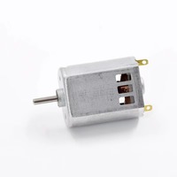 Motor de CC de Alta Velocidad FK-180 Mini, 2.4-12V 24000 RPM, Imán Permanente para Ventilador, Bicicleta Eléctrica, Juguete, Motor Micro Brush