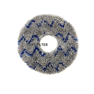 Pièces de rechange pour robot aspirateur et serpillière personnalisées en usine, compatibles avec Ecovacs <span class=keywords><strong>Deebot</strong></span> <span class=keywords><strong>T10</strong></span> X1 <span class=keywords><strong>Turbo</strong></span> Robot Vacuum Cleaner Mop Pad Parts - Product Image 1