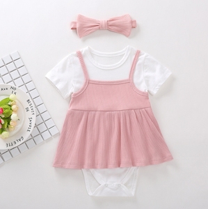 Di alta qualità di nuovo nato insieme dei vestiti del bambino delle ragazze che coprono gli insiemi vestiti del bambino mesi del bambino delle ragazze che coprono gli insiemi vestiti - Product Image 2