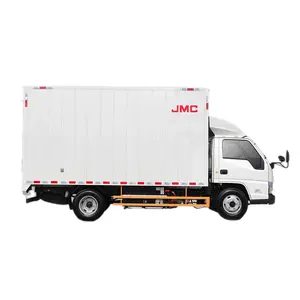 2024 JMC truk kabin Isuzu truk kargo 10 Ton kendaraan listrik energi baru untuk pengiriman makanan mobil Cina deposit