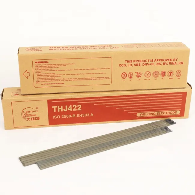 Bridge Brand Carbon Steel Welding Electrodes Rods THJ422 Welding electrode welding rods