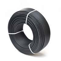 EN60518 câble PV Standard DC 1500V H1Z2Z2-K 1X25MM gaine en cuivre étamé XLPE câble solaire sans halogène pour système d'énergie solaire