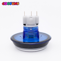 Boutons ronds Ballly Alpha Pro V22/V32 Spin Rebet, boutons poussoirs Ba Lly pour machine de jeu de compétences originale Ba-lly Fire Link