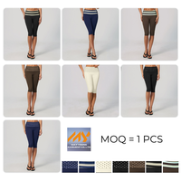 SS27 Nouvel Ensemble Exclusif 2 Pièces pour Femmes : Soutien-Gorge de Sport Halter à Pois et Rayures et Pantalon Capri à Taille Rabattable – Tenue de Yoga Rétro Décontractée
