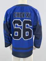 Nouveaux maillots de hockey à fleurs en sergé de balle personnalisée OEM Sublimer les uniformes de l'équipe d'entraînement Canada États-Unis Maillots de hockey