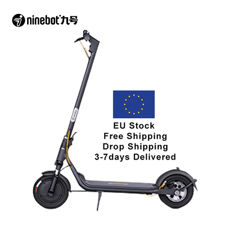 [EU stock] Original ninebot F30 Plus Foldable Electric scooter black and colorful escooter for adult