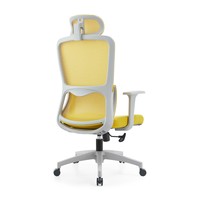 Chaise ergonomique moderne réglable en maille avec appui-tête rotatif pour bureau de direction, bureau à domicile, chambre et salle d'étude