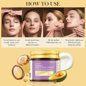 ครีมบำรุงผิวหน้าและลำคอสูตรกระชับผิว ผลิตภายใต้แบรนด์ของลูกค้า (OEM) พร้อมบริการติดโลโก้ตามสั่ง ขายส่งจำนวนมาก ครีมบำรุงผิวกลางวันและกลางคืน ช่วยเติมความชุ่มชื้นและปรับผิวให้เรียบเนียน - Product Image 5