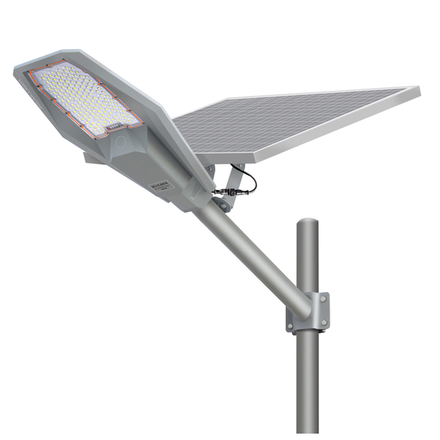 New Product Aluminum Shell 5000w Outdoor Lamp Panel Big Powered Rechargeable Ac 24 Hour Mppt Solar Street Light for Garden
