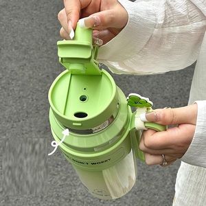 Vaso Térmico 2025 Nuevo con Doble Boca para Beber, Vaso para Agua Fría de Gran Capacidad, Vaso para Hielo para Hombres y Mujeres - Product Image 3