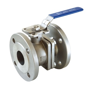 SS304 SS316 Acero inoxidable 150lb Válvula de bola de brida manual Alta temperatura para agua OEM personalizable - Product Image 3