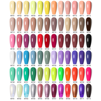 MTSSII 7ml 72 Couleurs Série Collection Vernis à Ongles Gel Longue Durée Couleur Pure