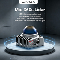 Capteur LiDAR à semi-conducteurs Livox Mid-360S pour solutions personnalisées