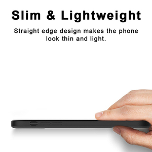 <span class=keywords><strong>Funda</strong></span> de teléfono esmerilada de TPU suave mate cuadrada a prueba de golpes de Color puro para <span class=keywords><strong>iPhone</strong></span> 13 14 15 Pro Max - Product Image 5