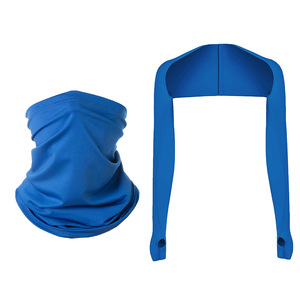 Summer Outdoor Sun Protection Face Mask Ice Silk Neck Protector Unisex Adult Cycling Driving Veil Solid Color - Product Image 4