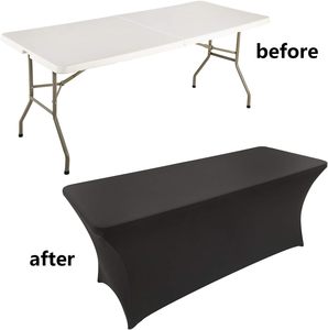 Black Spandex Stretch Beer <b>Bench</b> Cover Beer Table Cover for Oktoberfest <b>Camping</b> Picnic Party Wedding Outdoor - Product Image 3