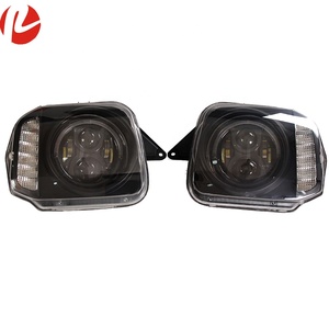 <span class=keywords><strong>Jimny</strong></span> JB43 — phare LED 2015, double Source de lumière, yeux d'ange modifiée, pièces de phare automobile, LHD - Product Image 2