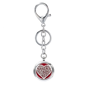 Large Range Styles Aromatherapy Essential Oil <strong>Diffuser</strong> Locket <strong>Keychain</strong> Alloy Keyring <strong>Diffuser</strong> Locket Perfume Locket <strong>Keychain</strong> - Product Image 6