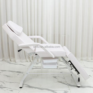 Massageliege für Schönheitssalon Verstellbare Kosmetikliege Gesichts-<span class=keywords><strong>SPA</strong></span>-Liege für Schönheitssalon - Product Image 3
