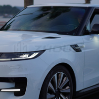 Accessoires d'extérieur de voiture Ventilations latérales d'aile compatibles avec le remplacement de la ventilation latérale décorative avec Led pour le kit de carrosserie Range Rover Sport