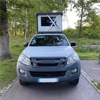 Tente de toit pour véhicule électrique personnalisée en usine avec télécommande, réglage de la hauteur, accessoires de camping pour voiture