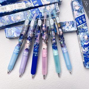 Bolígrafo de Gel Estilo Anime 0.5mm Impresión Digital Plástico Uso Escolar y de Oficina - Product Image 2