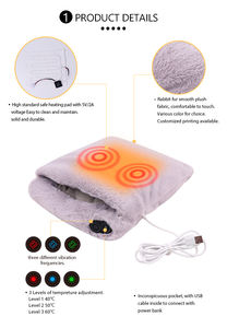 Multifunktionaler Faltbarer Stiefelwärmer Elektrischer Fußwärmer Wiederaufladbar Tragbare Heiß-Kalt-Therapie-Packs Winterwärme Komfort - Product Image 5