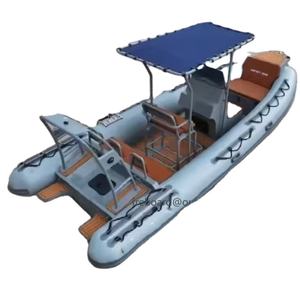 Offre Spéciale 6.8m yacht <span class=keywords><strong>de</strong></span> luxe orca hypalon pêche bateau à rames avec table à manger pour les voyages en famille - Product Image 3