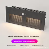 Outdoor Indoor Wasserdichte IP65 Einbau-Bewegungssensor-Stufenleuchten Seitliche Treppenhaus-Aluminium-LED-Treppenwandleuchte