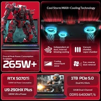 Hochwertige HP HyperX OMEN MAX Gaming-Notebook Laptop mit U9-290HX 32GB RAM 1TB SSD RTX5070Ti QHD240Hz