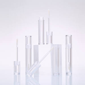 Venta al por mayor de fábrica: Tubos cosméticos transparentes moldeados por <span class=keywords><strong>inyección</strong></span>, botellas vacías para brillo labial y tubos de lápiz labial para envasado de maquillaje. - Product Image 4