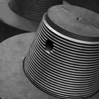 Électrode en graphite de haute pureté pour four à arc électrique, application en sidérurgie, fusion et fonderie