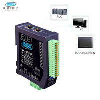 Módulo de Entrada Analógica de 24 bits C-control CK-8082E, 8 Canales, 4-20 mA, Puerto Serie Ethernet, Modbus TCP IO en Cascada, Disponible en Stock