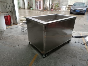 CJ-720ST 360L 산업용 대형 초음파 청소기 3600W 조정 가능한 40KHZ Dpf 청소 시스템 초음파 엔진 청소기 - Product Image 5