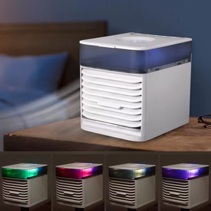 Nuevo ventilador <span class=keywords><strong>de</strong></span> refrigeración portátil Ultra USB, Humidificador interior, <span class=keywords><strong>aire</strong></span> <span class=keywords><strong>acondicionado</strong></span> Personal <span class=keywords><strong>de</strong></span> 3 velocidades con luz LED para el hogar y la Oficina - Product Image 6