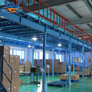 Plataforma de Acero Resistente para Almacén, Plataforma de Entrepiso de Acero Q235 para Espacio de Trabajo en Almacén - Product Image 2