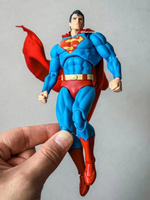 Figura de Acción de PVC Súper Articulada de 16 cm de Ct Factory, Mafex 117, Cómic Hush, Liga de la Justicia de DC, Modelo Coleccionable