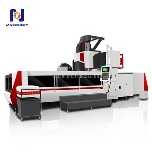 مركز صناعة CNC عام 2016 GMC2016 GMC2516 GMC3016 اختياري متعدد الوظائف بأربعة محاور مركز صناعة عمودي ثقيل