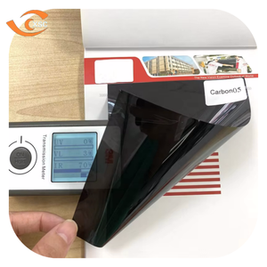 CS 05 teinte de fenêtre de voiture noir foncé thermorétractable 2 plis Film de fenêtre <span class=keywords><strong>en</strong></span> carbone Nano de qualité supérieure toute teinte ombre 60 pouces par 100ft - Product Image 1