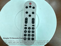 Control Remoto Inteligente Universal de Repuesto de Alta Calidad con Código Fijo, Batería AA, 28 Teclas, para TV, DVD, DVB, Proyector, Alcance de 10 m